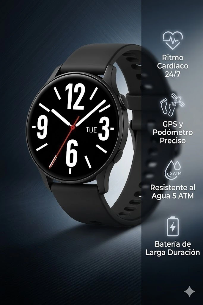 Smartwatch ZL138 Negro